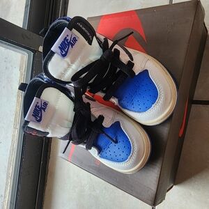 AIR JORDAN 1 HIGH OG TS SP travis scott Nike Kids Air Sneakers - Blue and White
